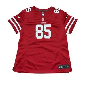 Nike women’s George Kittle Football San Francisco 49ers Red Sports Jersey